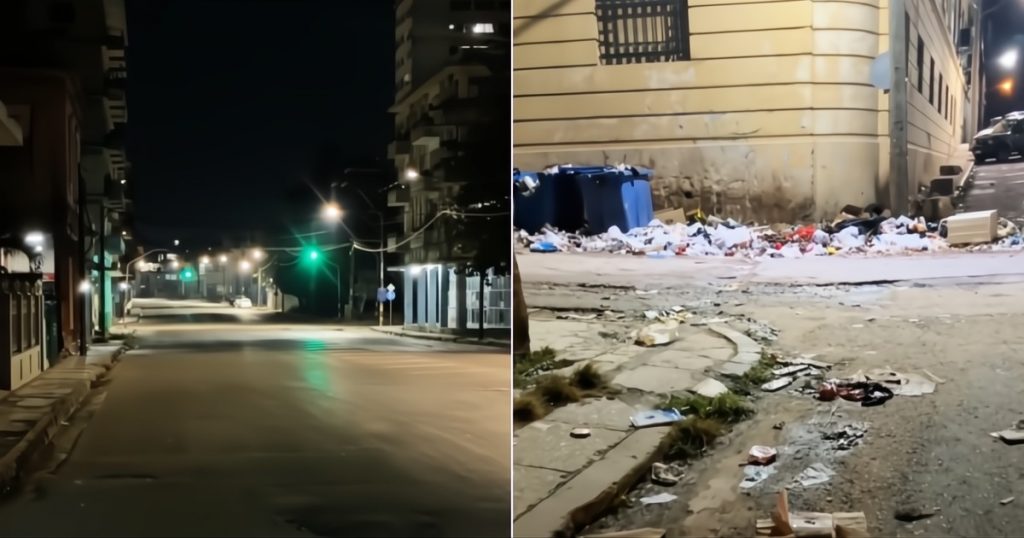La Habana nocturna en crisis