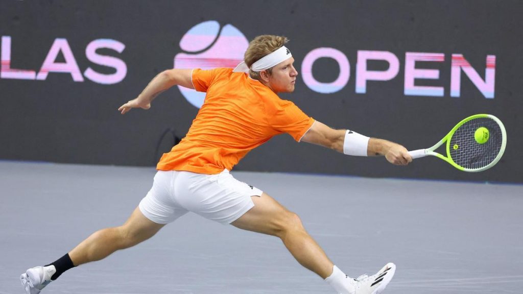 La aventura de Davidovich en Dallas concluye en cuartos La aventura de Davidovich en Dallas concluye en cuartos