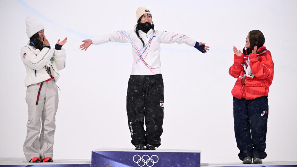 La surcoreana Gaon Choi sorprende a Chloe Kim en el snowboard halfpipe La surcoreana Gaon Choi sorprende a Chloe Kim en el snowboard halfpipe