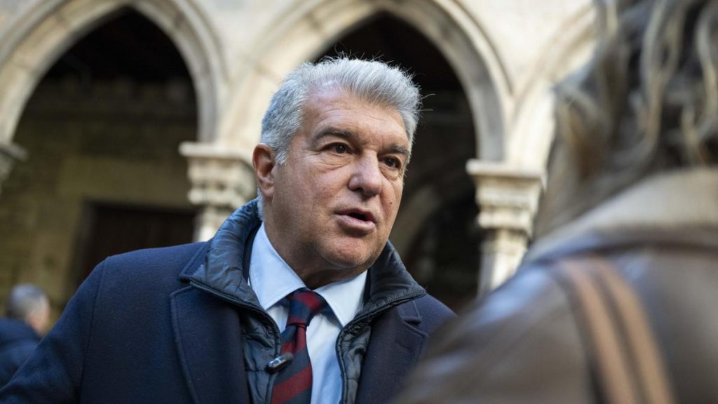 Laporta se arremete contra el arbitraje del Real Madrid-Rayo