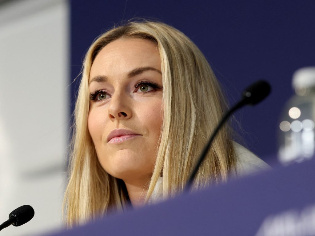 Lindsey Vonn, la leyenda del esquí que compite en los Juegos Olímpicos con la rodilla rota