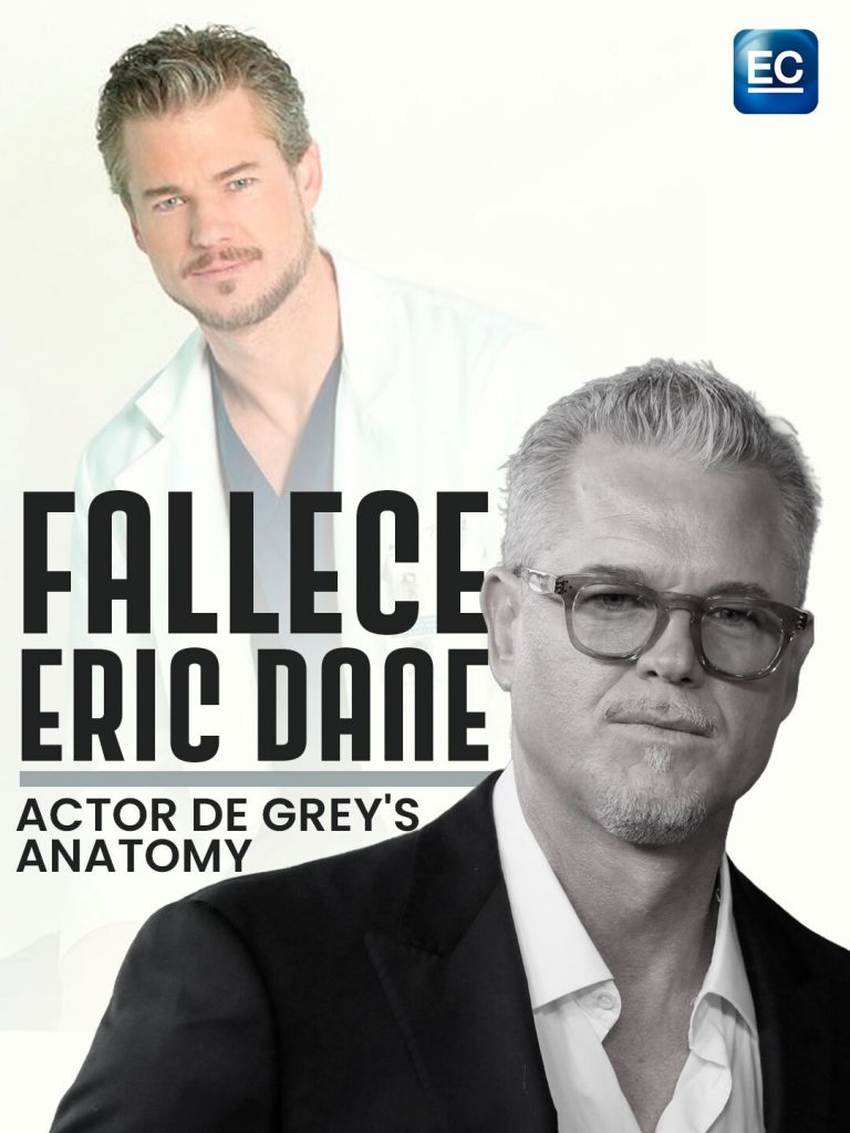 Luto en el mundo del espectáculo: Muere Eric Dane, el inolvidable ‘McSteamy’ de Grey’s Anatomy Luto en el mundo del espectáculo: Muere Eric Dane, el inolvidable 'McSteamy' de Grey's Anatomy