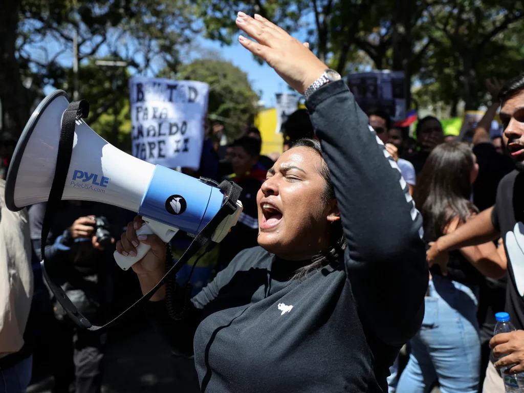 Manifestantes marchan en Venezuela mientras la Asamblea Nacional analiza un proyecto de ley de amnistía | Noticias de Donald Trump
