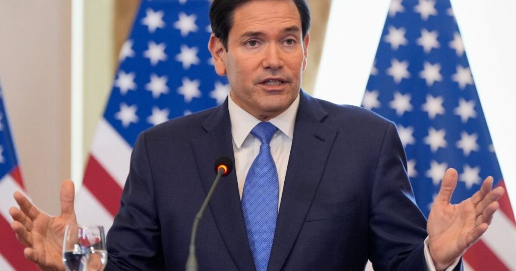 Marco Rubio dice que EU quiere que Europa sea su socio, no su vasallo