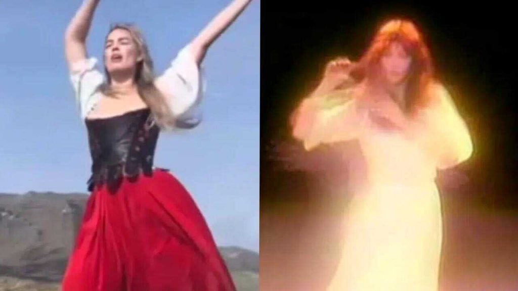 Margot Robbie recreó el baile de Kate Bush