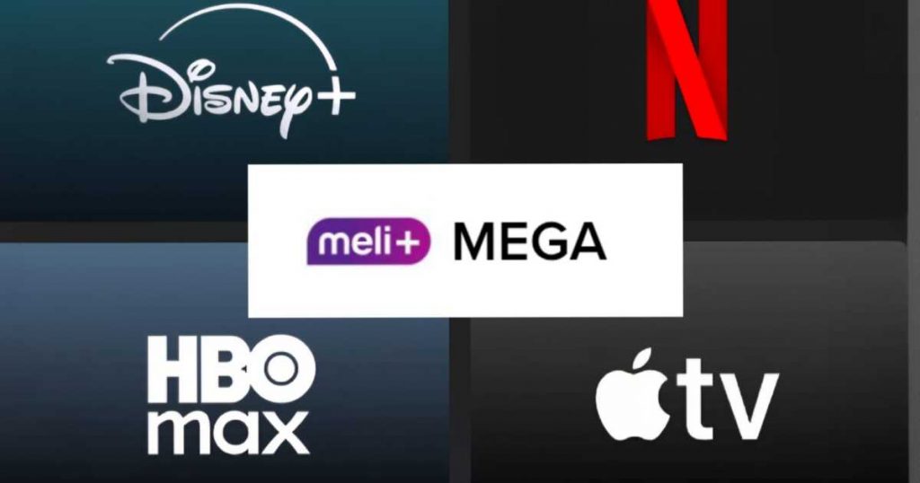 Mercado Libre lanza Meli Mega para que ahorres hasta 50% en Netflix, Disney+, HBO Max y Apple TV Mercado Libre lanza Meli Mega para que ahorres hasta 50% en Netflix, Disney+, HBO Max y Apple TV