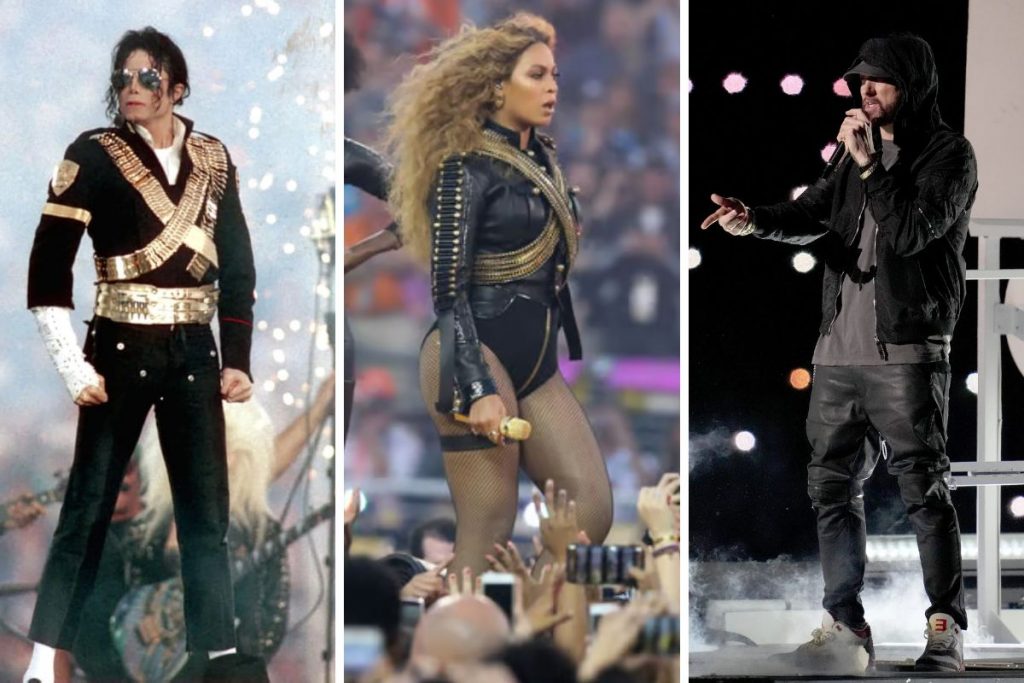 Michael Jackson, Beyoncé, Eminem y otros usaron el Super Bowl para incomodar a EE.UU. UU.