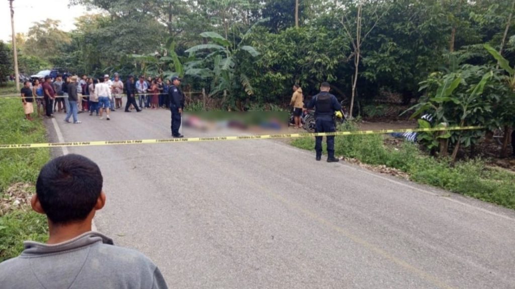 Mueren cinco personas por balacera en Jalpa de Méndez