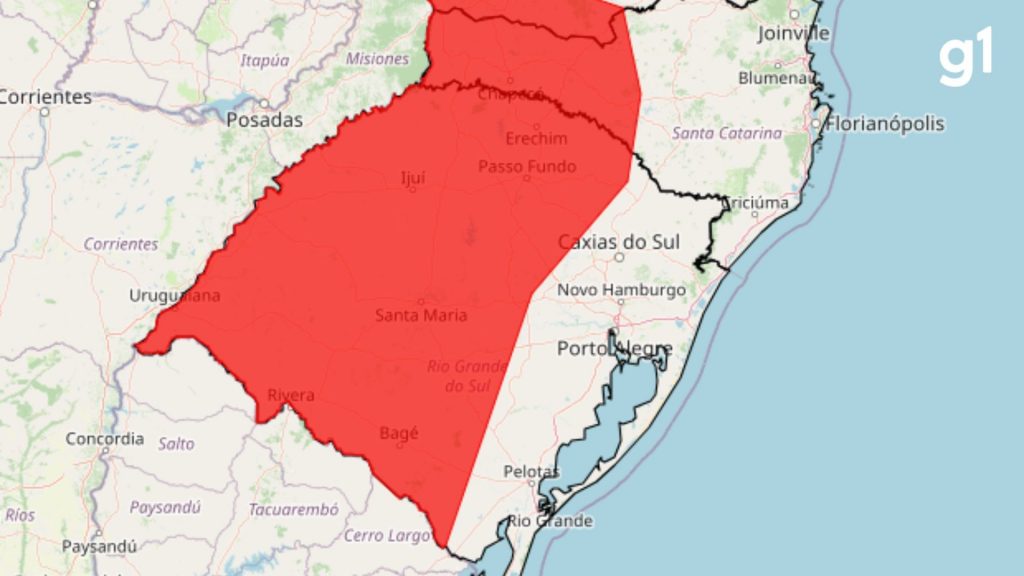 Onda de calor: Inmet emite aviso rojo para secuencia de días frecuentes en RS