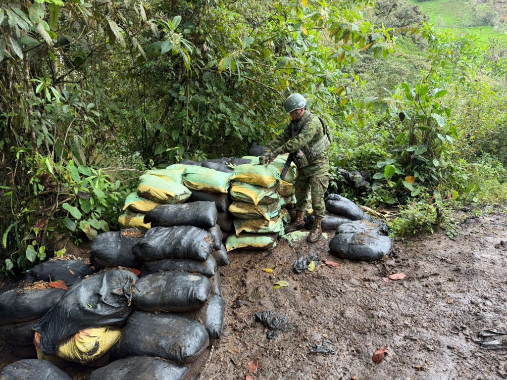 Operativo militar en el norte de Ecuador dejó pérdidas millonarias a la minería ilegal de oro