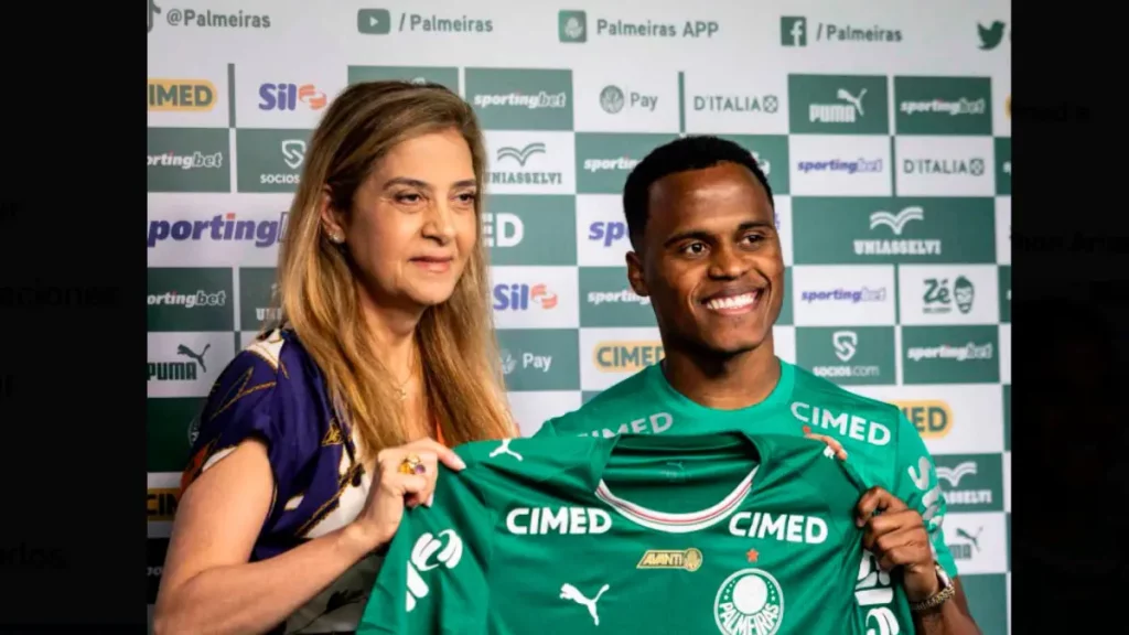 Palmeiras presentó a Jhon Arias, quien llevará la camiseta 11, en el cuadro en el que brilló Richard Ríos.