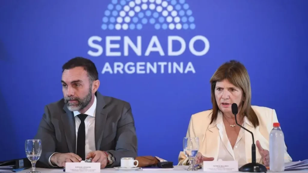 Patricia Bullrich negocia apoyos para cerrar votos antes de la sesión del miércoles