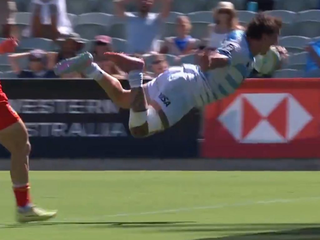 Rugby: una sonrisa para el Seven de Los Pumas :: Olé Rugby: una sonrisa para el Seven de Los Pumas :: Olé