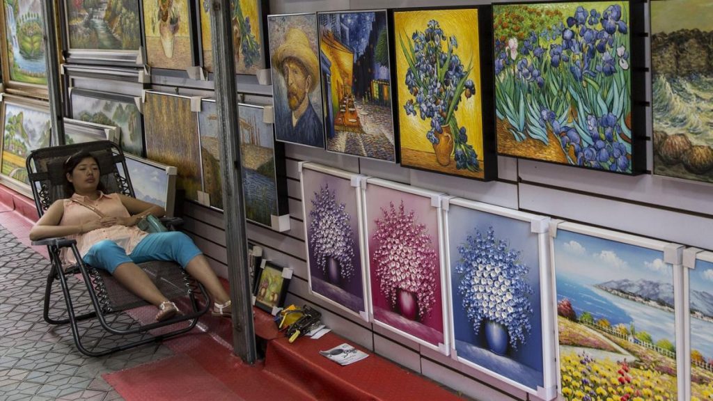 Si tienes un Van Gogh, viene de China.