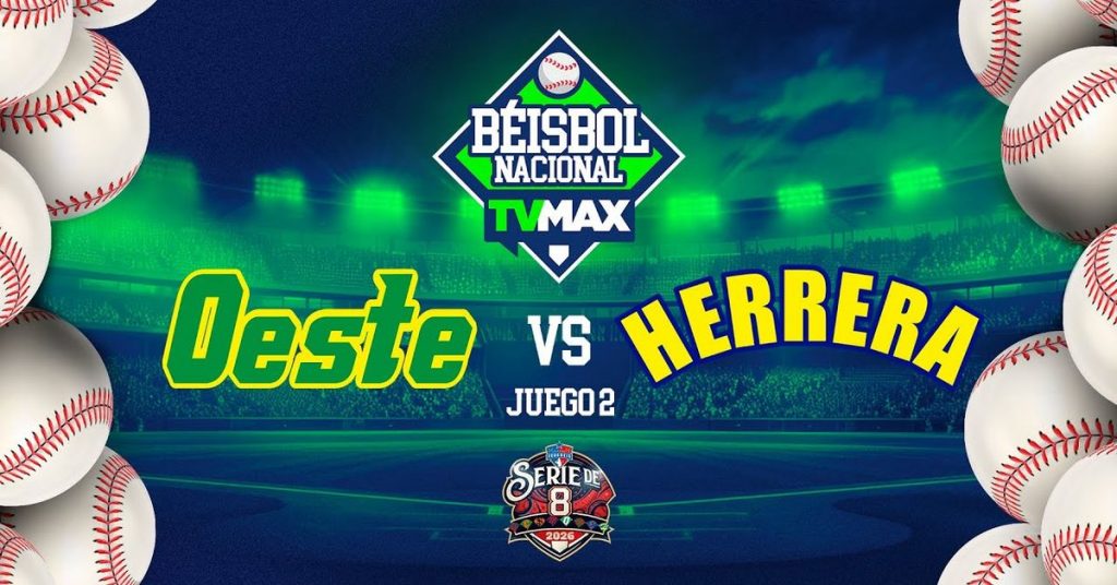 Vídeo | Panamá Oeste vs Herrera | Béisbol Juvenil 2026| EN VIVO - Campeonato juvenil
