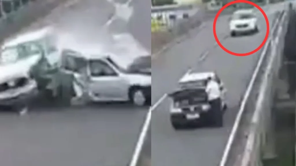 Video captó el momento exacto cuando un conductor de 64 años salió expulsado de un viaducto tras fatal accidente en Brasil Video captó el momento exacto cuando un conductor de 64 años salió expulsado de un viaducto tras fatal accidente en Brasil