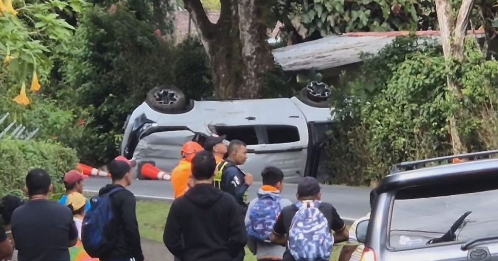 Vuelco fatal en El Valle de Antón deja un fallecido y varios heridos, incluido un menor - Provincias