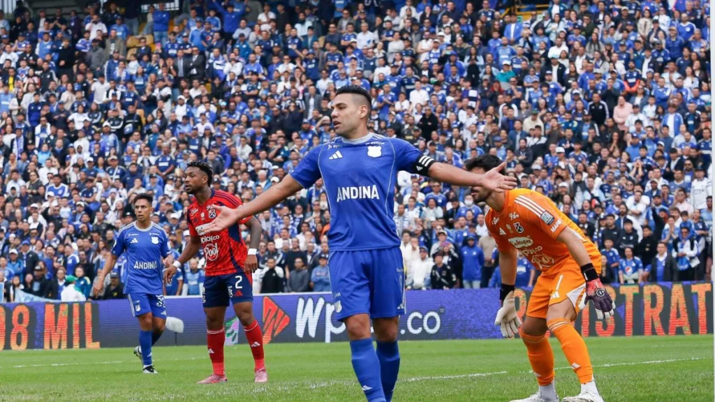 empató contra el Medellín en El Campín empató contra el Medellín en El Campín