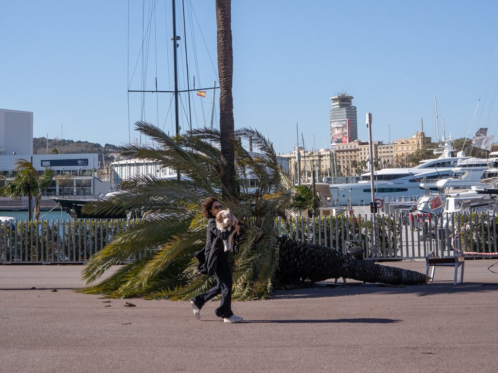 ráfagas de más de 150 km/h en Barcelona