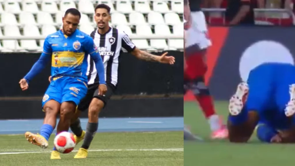 un jugador del rival se desplomó y convulsionó un jugador del rival se desplomó y convulsionó