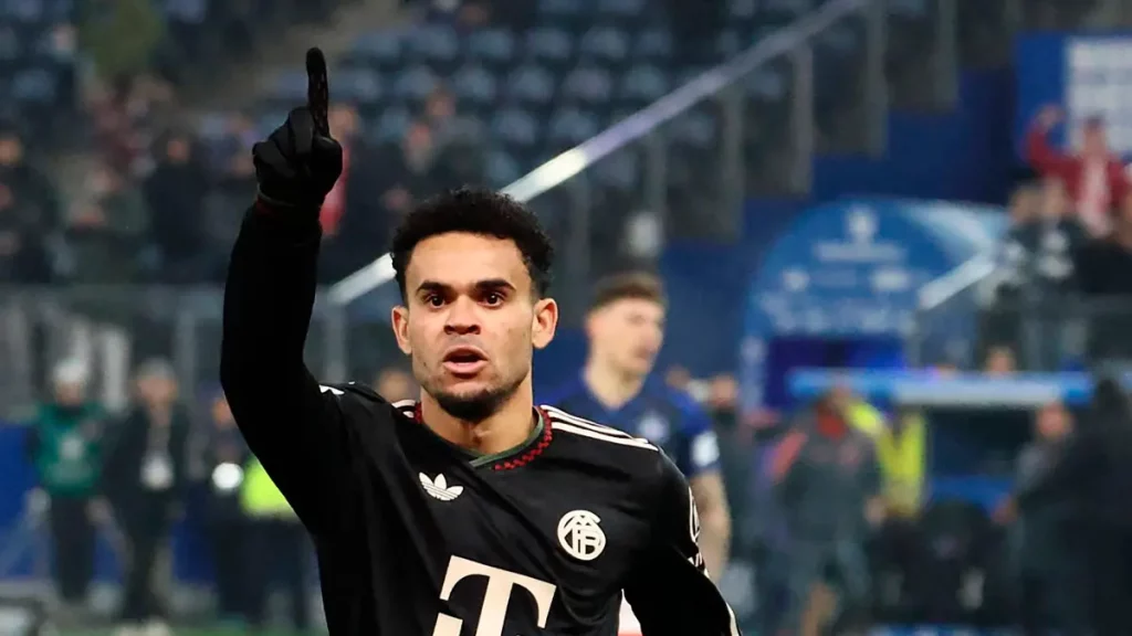 ¡Qué crack! Este es el golazo de Lucho Díaz en el empate del Bayern (2-2) ante Hamburgo en la Bundesliga