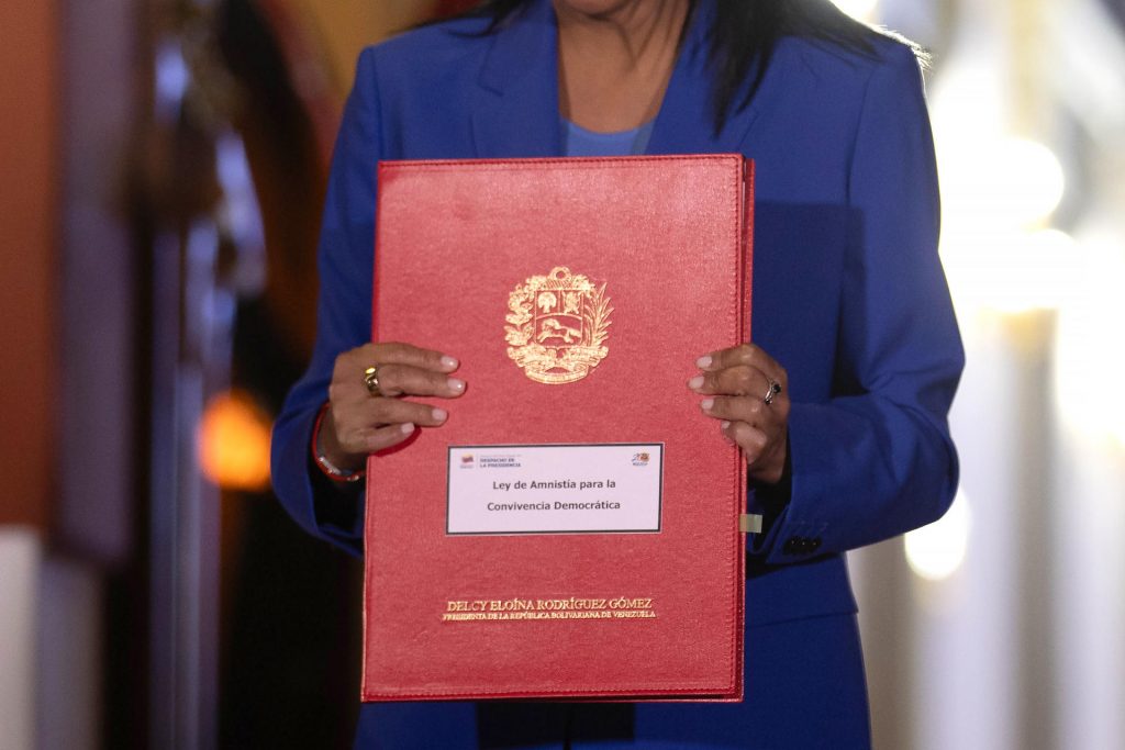 ¿A quién beneficia la Ley de Amnistía de Venezuela?