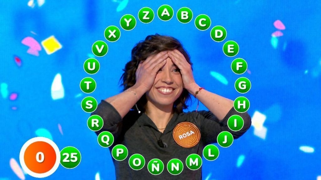 ¿Acertarías el rosco de 'Pasapalabra' que ha dado el premio a Rosa?