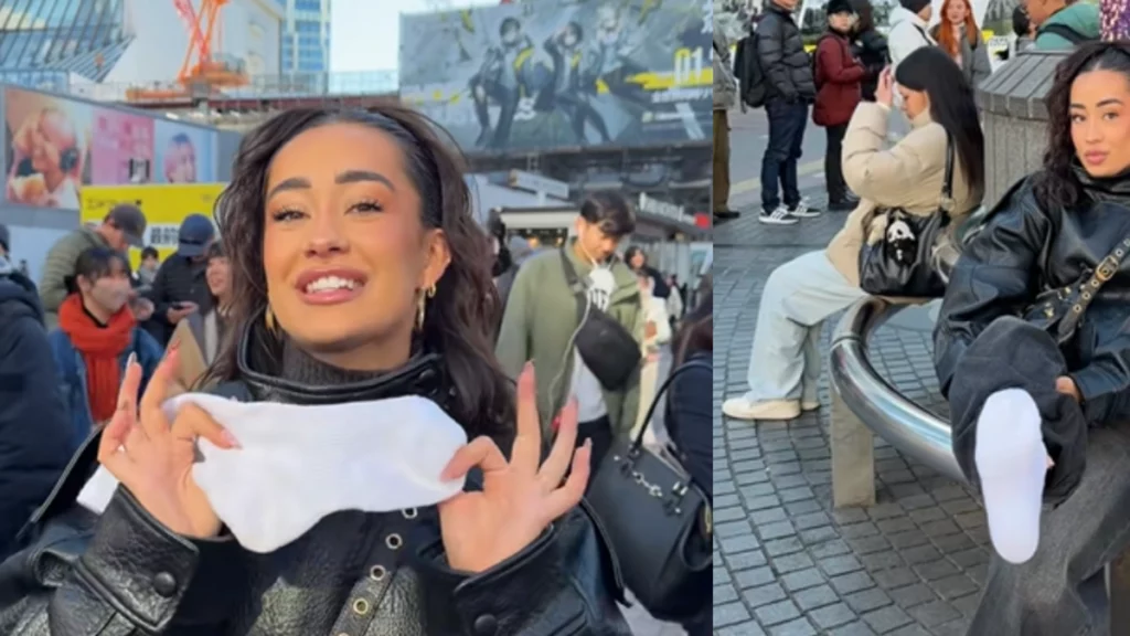 ¿Qué tan limpias son las calles de Tokio? Una 'influencer' española caminó con medias blancas y el resultado sorprenderá en redes sociales