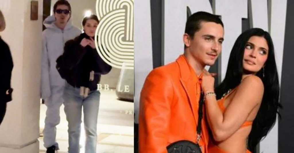 ¿Timothée Chalamet fue sorprendido engañando a Kylie Jenner?